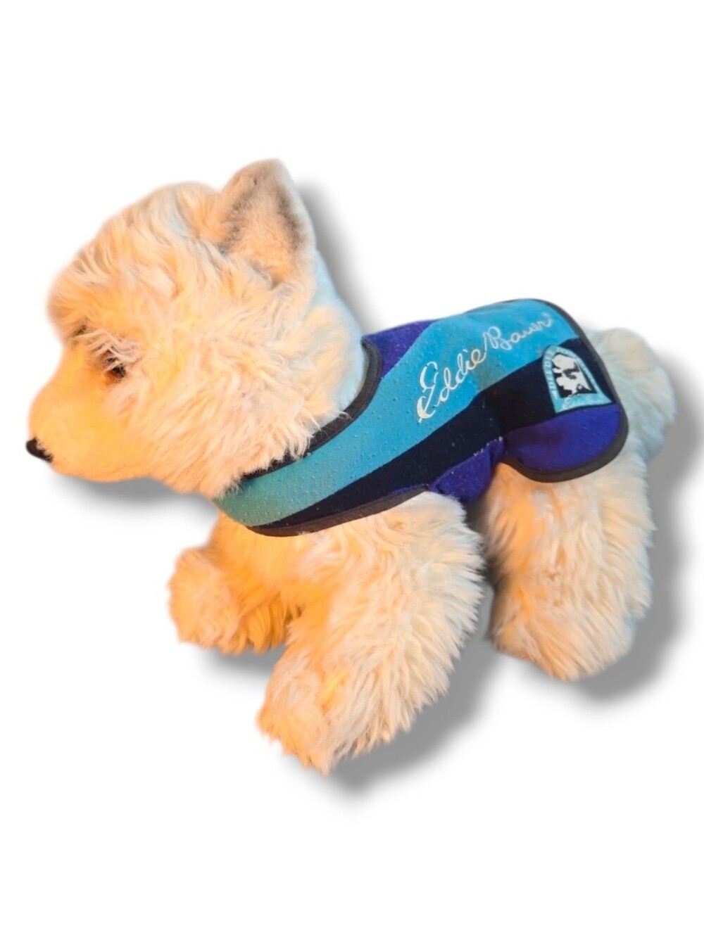 1990 Husky Vintage Gund Eddie Bauer JOHNNY Sled Dog Plush Realistic Animal
